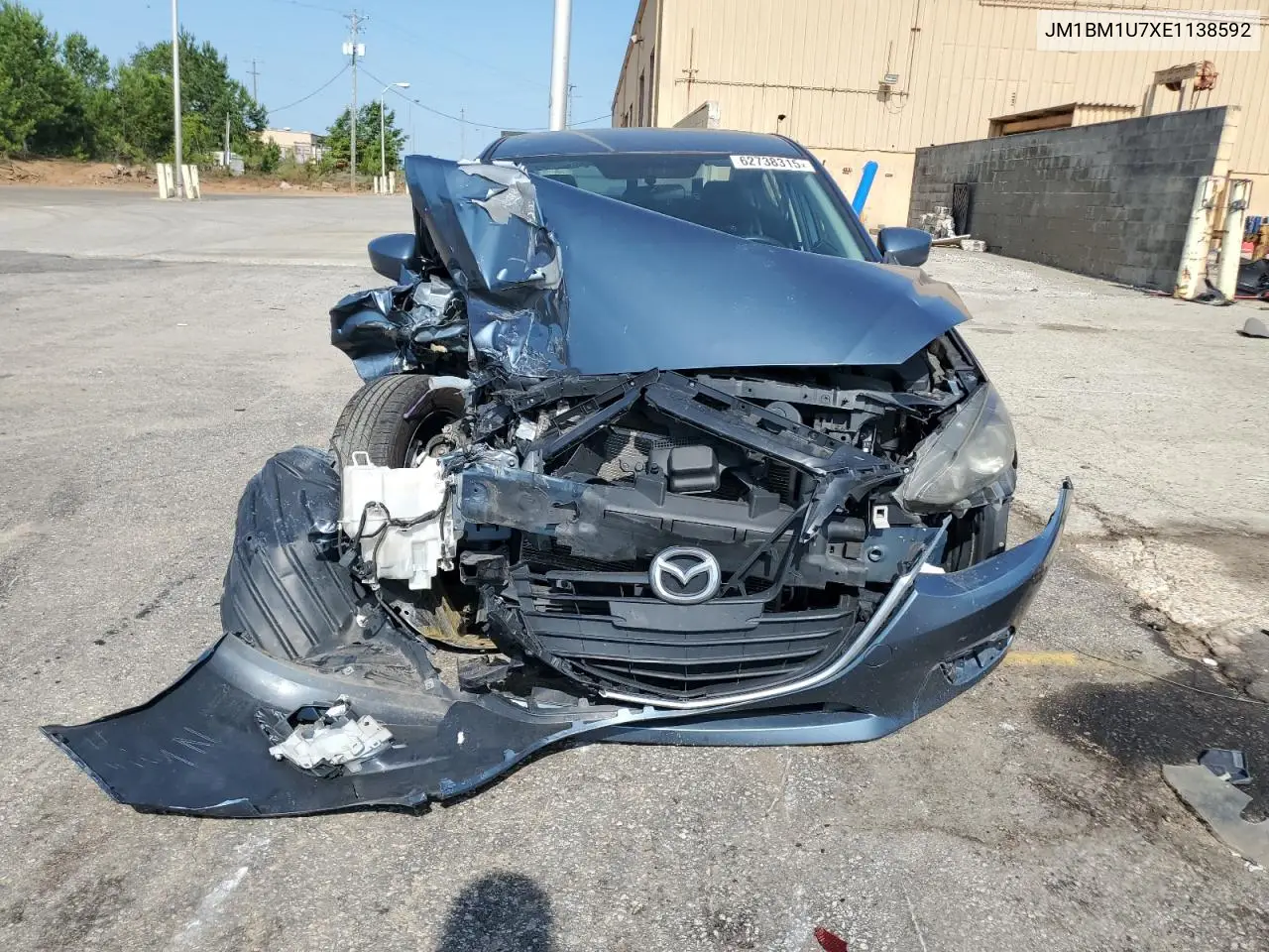 2014 Mazda 3 Sport VIN: JM1BM1U7XE1138592 Lot: 62738315