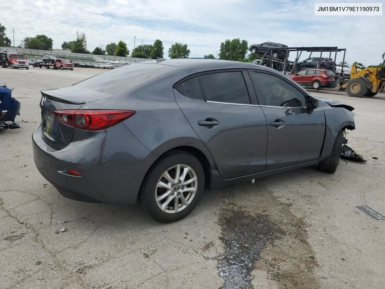 2014 Mazda 3 Touring VIN: JM1BM1V79E1190973 Lot: 62771065