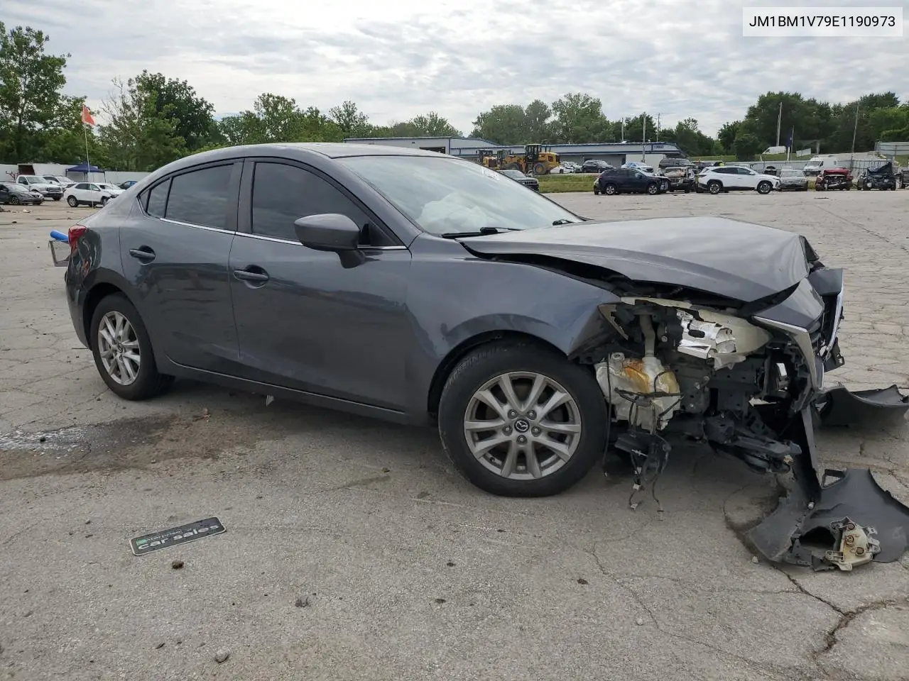 2014 Mazda 3 Touring VIN: JM1BM1V79E1190973 Lot: 62771065