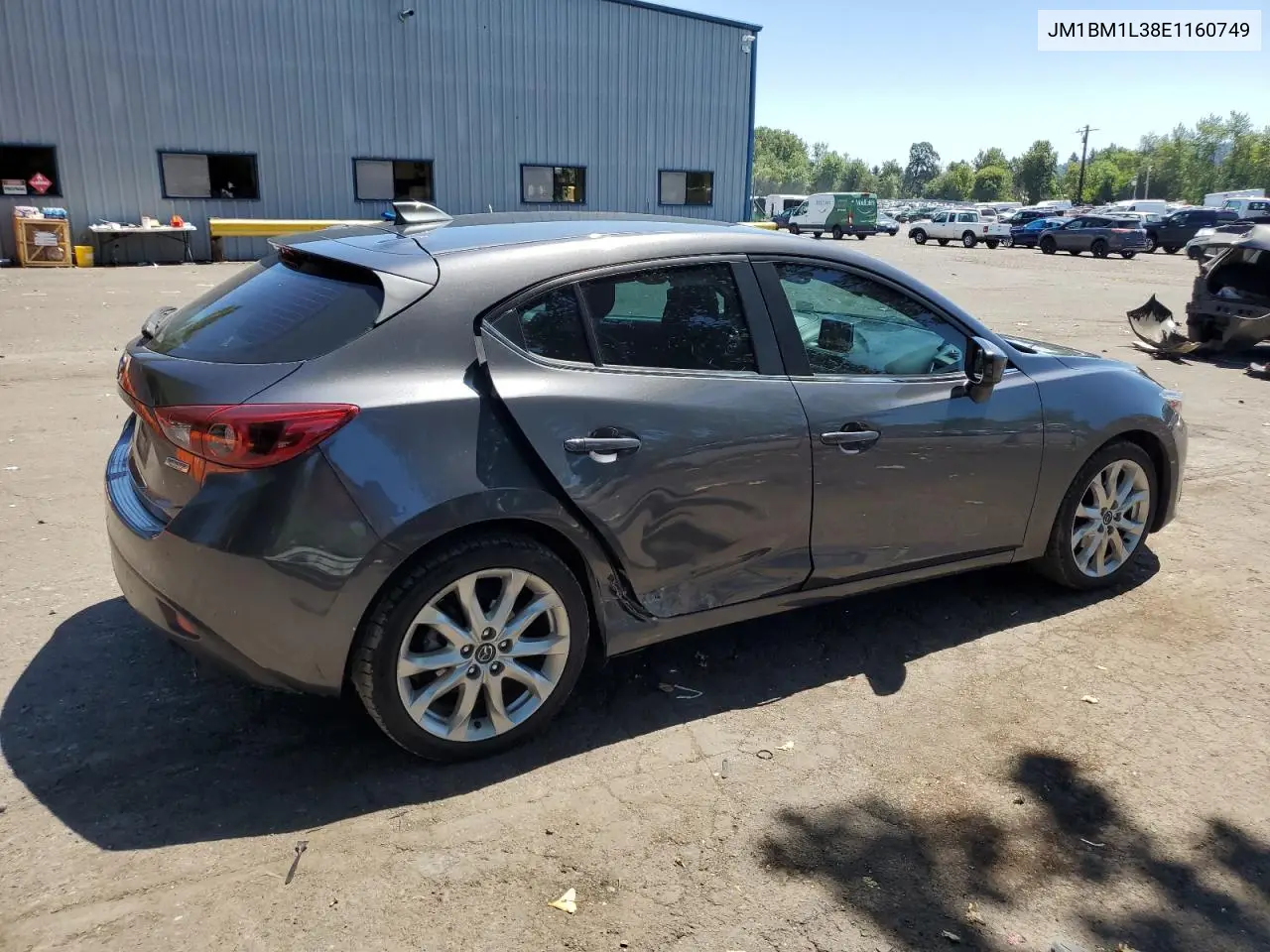 2014 Mazda 3 Touring VIN: JM1BM1L38E1160749 Lot: 62778955