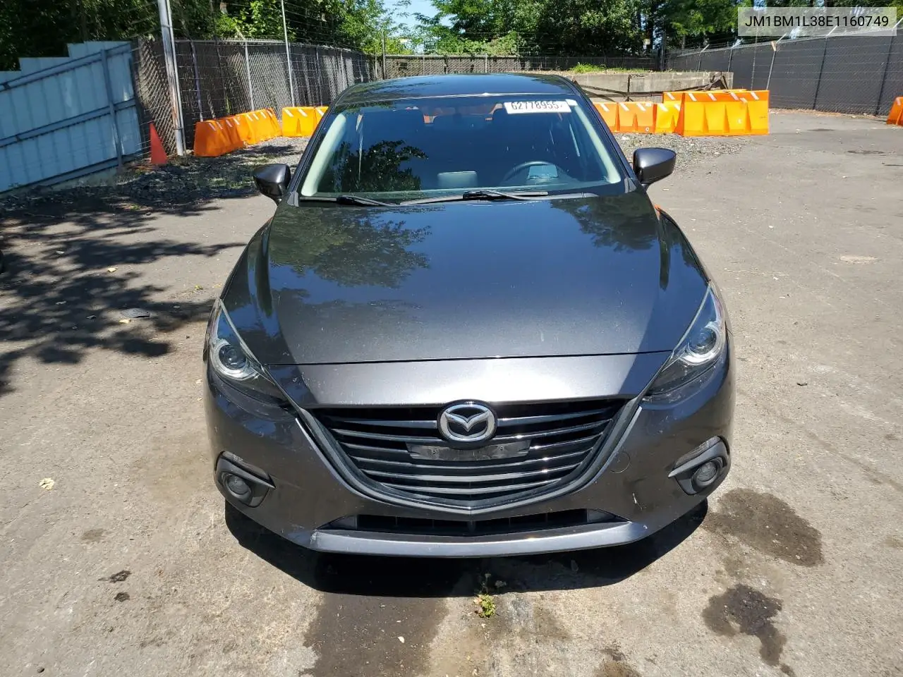 2014 Mazda 3 Touring VIN: JM1BM1L38E1160749 Lot: 62778955