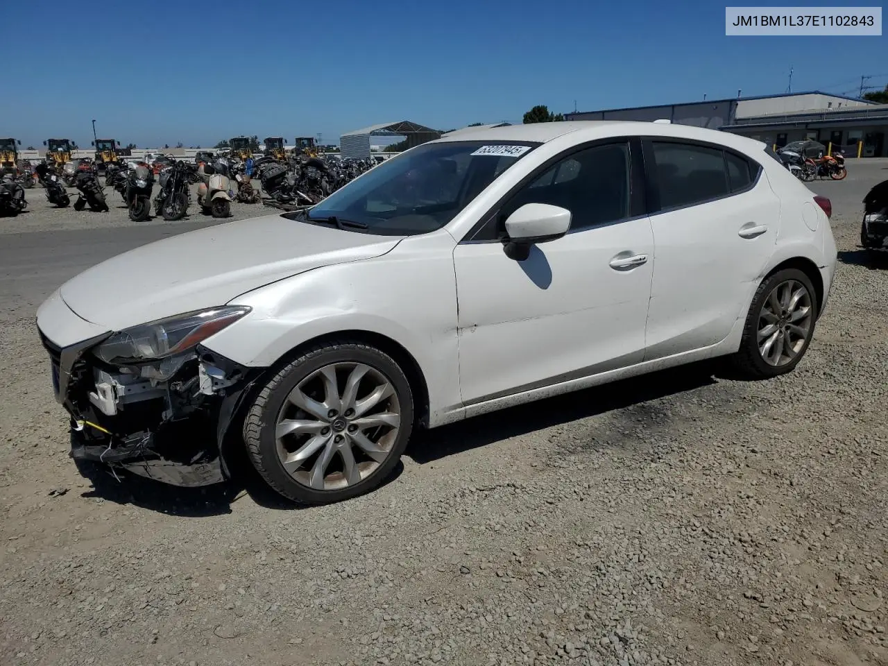 2014 Mazda 3 Touring VIN: JM1BM1L37E1102843 Lot: 63207945