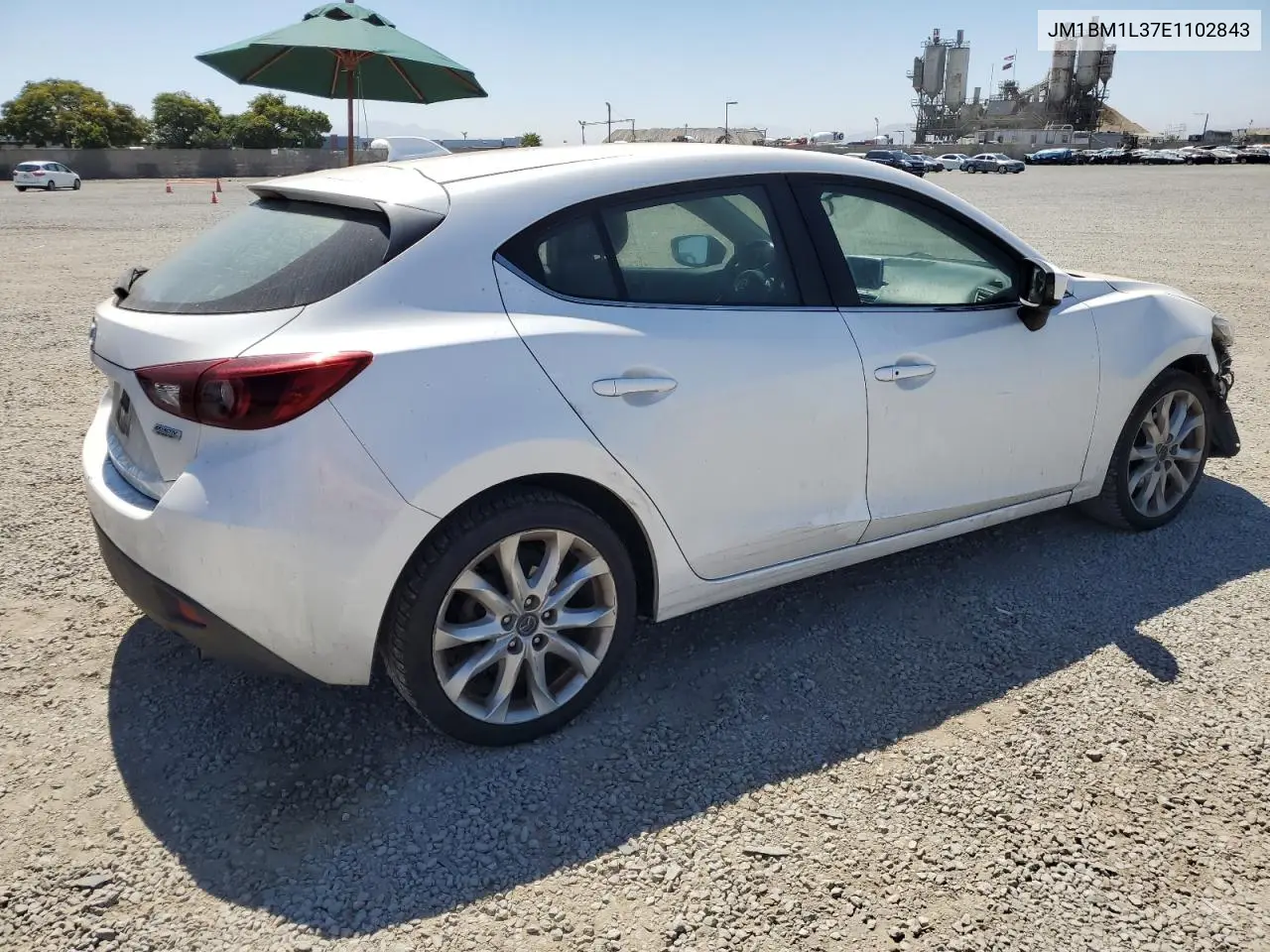 2014 Mazda 3 Touring VIN: JM1BM1L37E1102843 Lot: 63207945