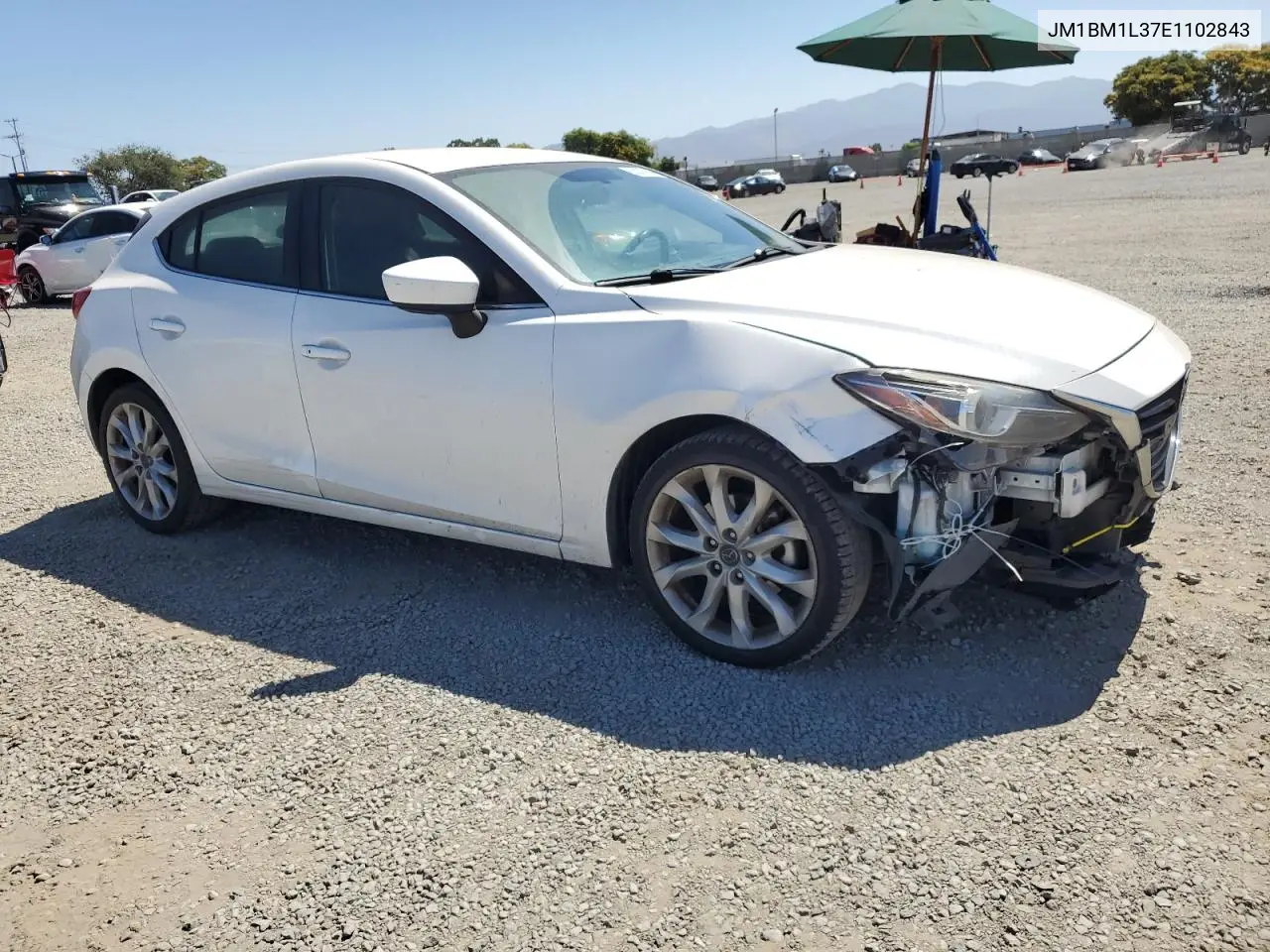 2014 Mazda 3 Touring VIN: JM1BM1L37E1102843 Lot: 63207945