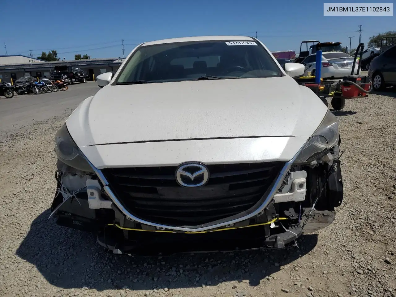 2014 Mazda 3 Touring VIN: JM1BM1L37E1102843 Lot: 63207945