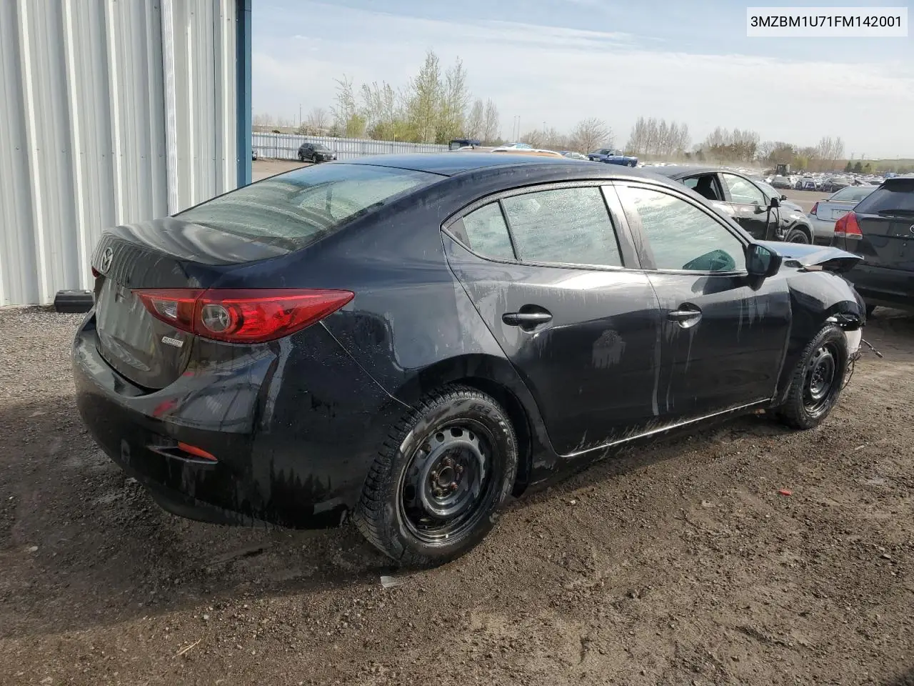 2015 Mazda 3 Sport VIN: 3MZBM1U71FM142001 Lot: 55108055