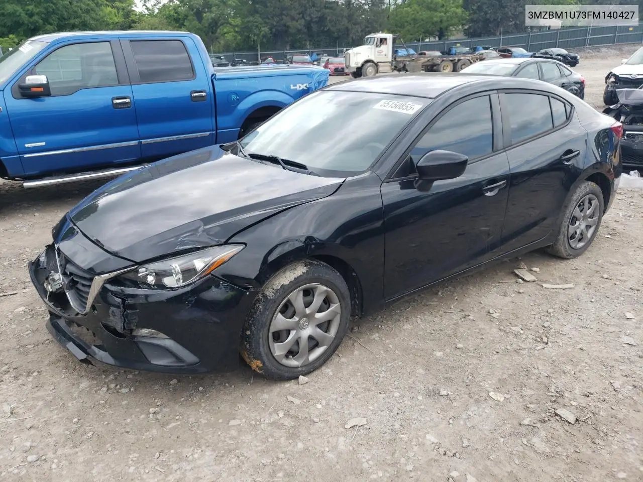 2015 Mazda 3 Sport VIN: 3MZBM1U73FM140427 Lot: 55150855