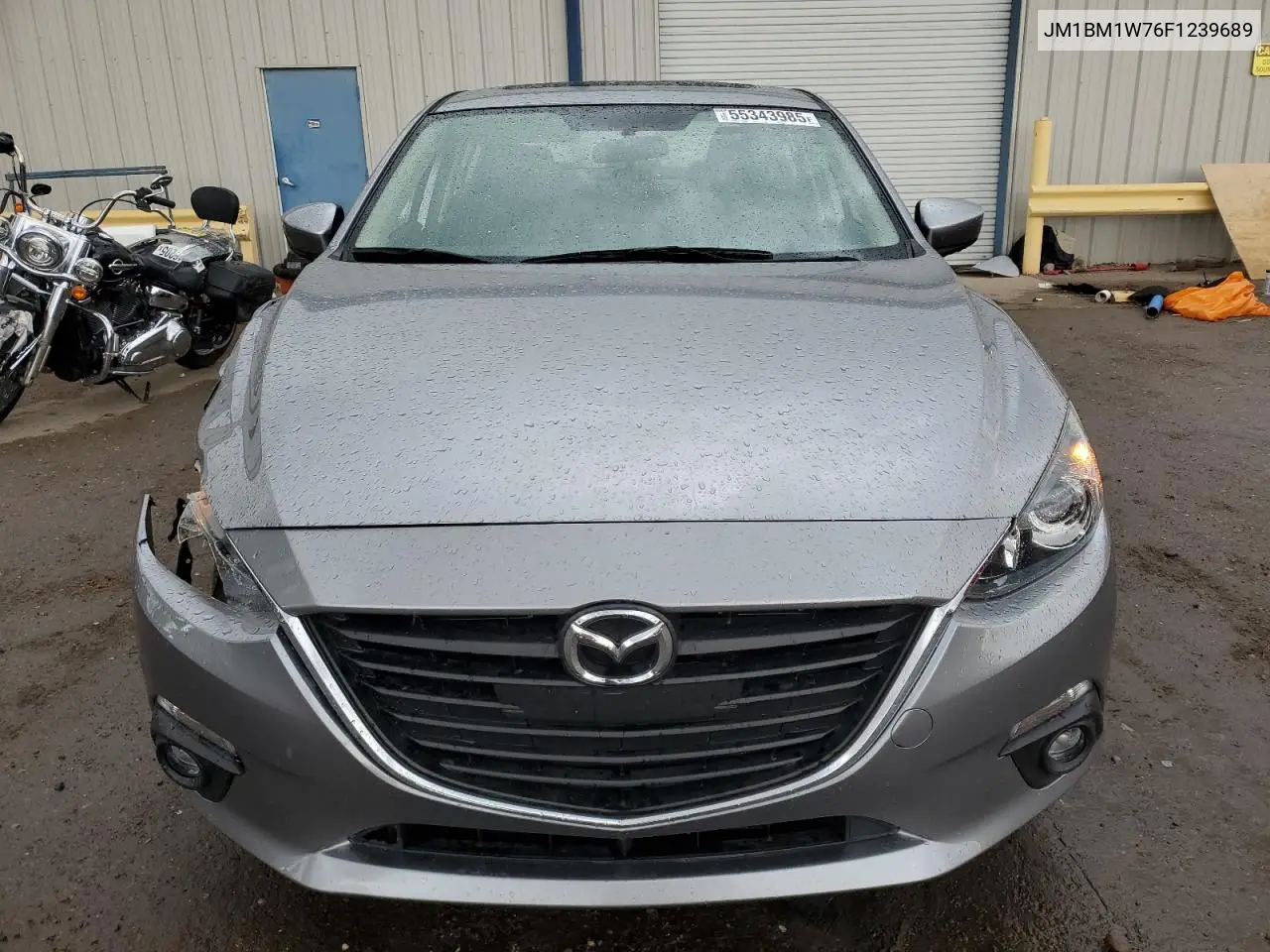 2015 Mazda 3 Grand Touring VIN: JM1BM1W76F1239689 Lot: 55343985