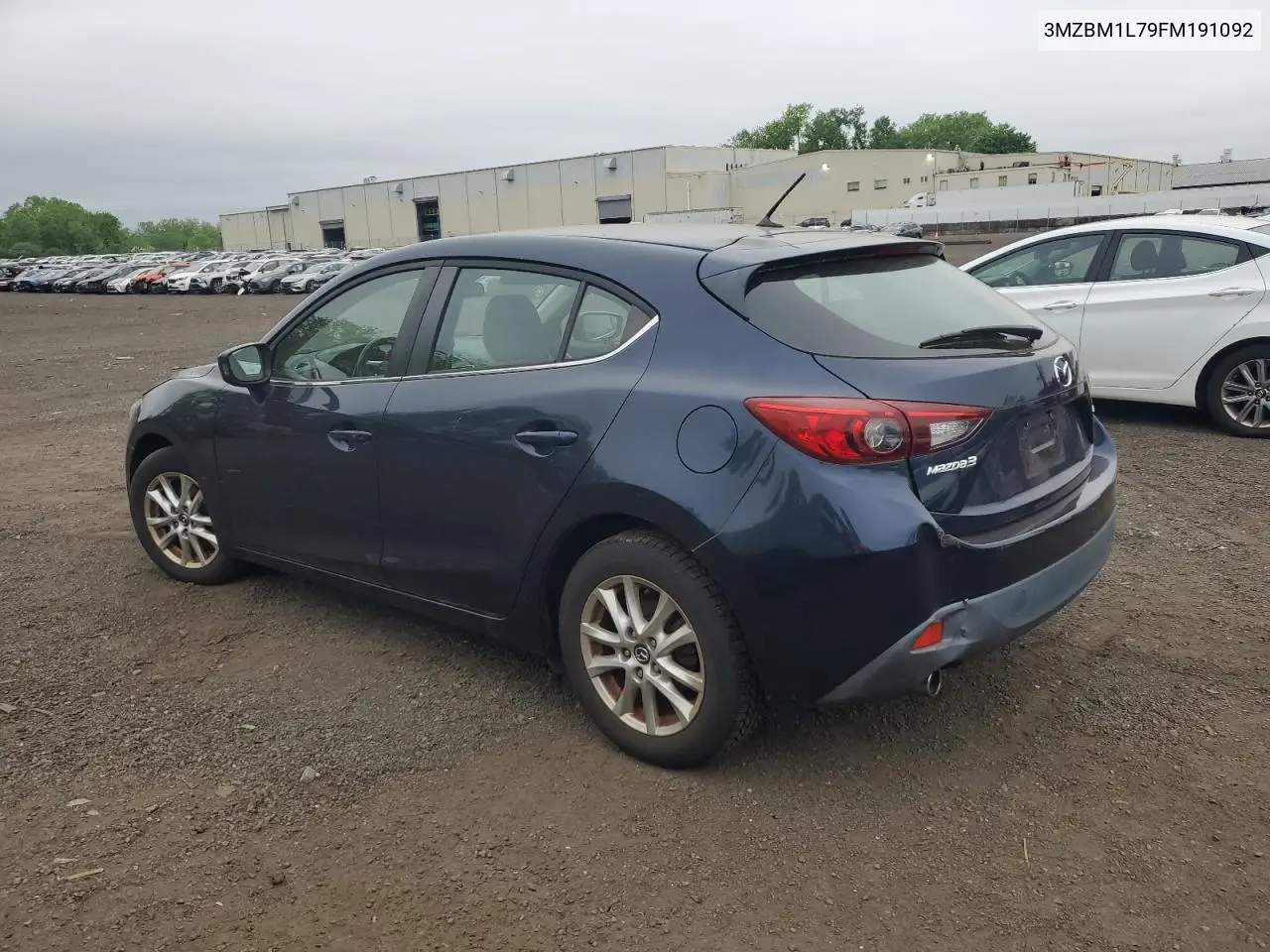 2015 Mazda 3 Touring VIN: 3MZBM1L79FM191092 Lot: 56698985