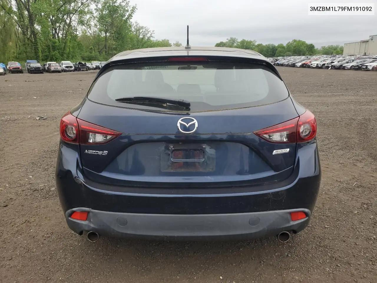 2015 Mazda 3 Touring VIN: 3MZBM1L79FM191092 Lot: 56698985
