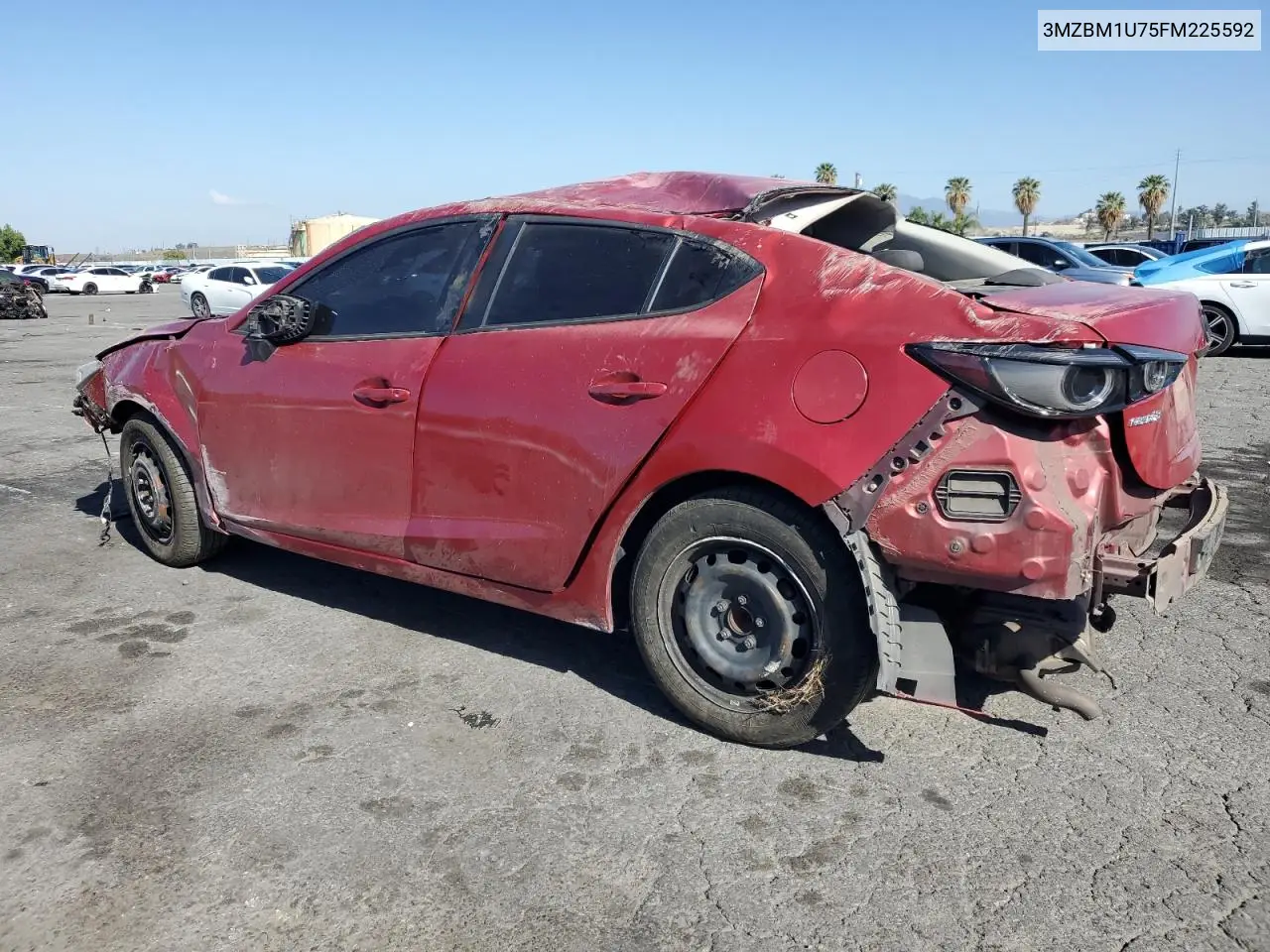 2015 Mazda 3 Sport VIN: 3MZBM1U75FM225592 Lot: 56912775