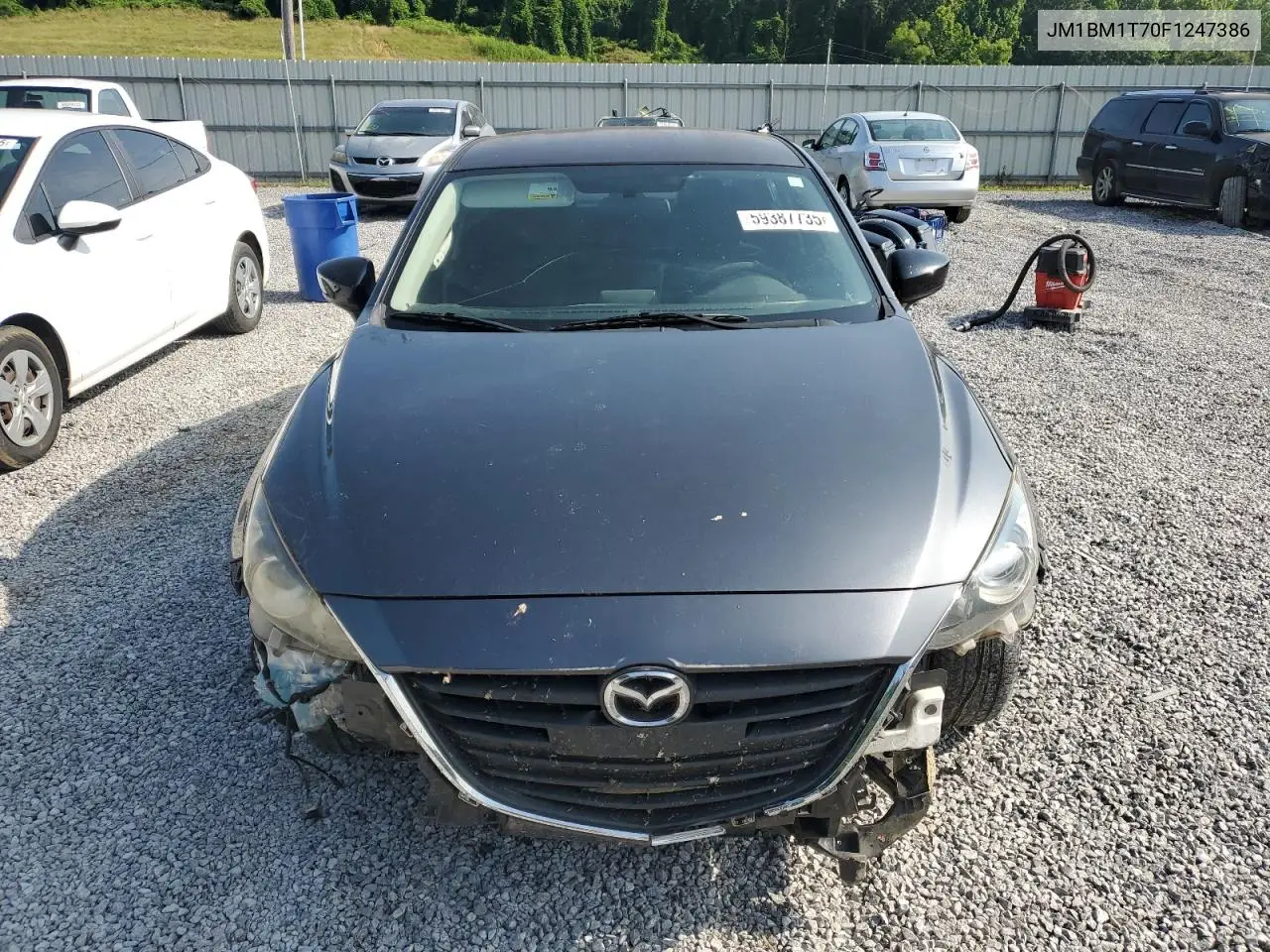 2015 Mazda 3 Sv VIN: JM1BM1T70F1247386 Lot: 59387735