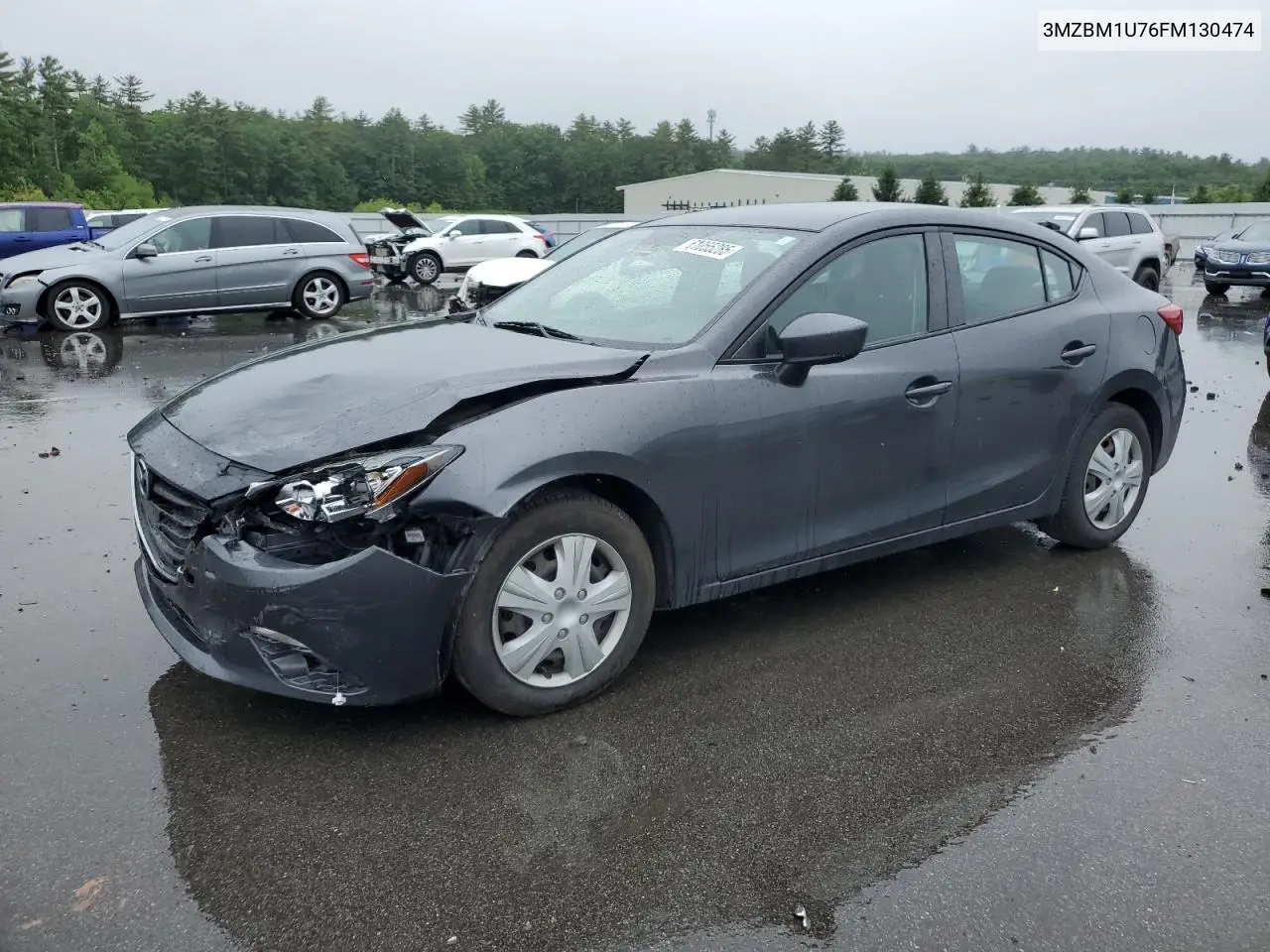 2015 Mazda 3 Sport VIN: 3MZBM1U76FM130474 Lot: 61055285