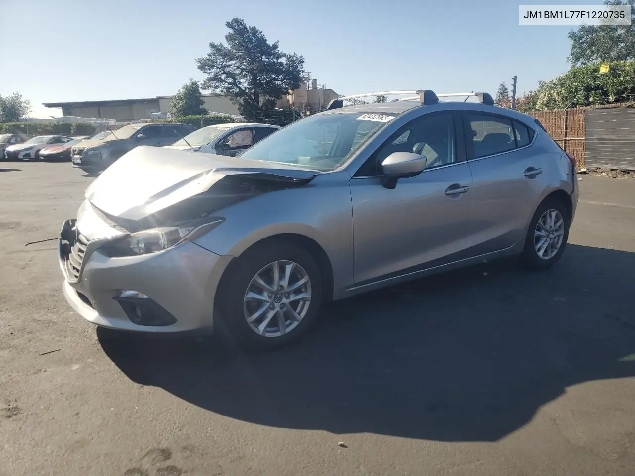 2015 Mazda 3 Touring VIN: JM1BM1L77F1220735 Lot: 62412665