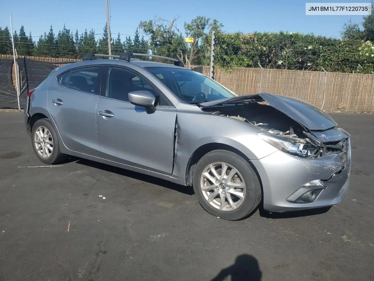 2015 Mazda 3 Touring VIN: JM1BM1L77F1220735 Lot: 62412665