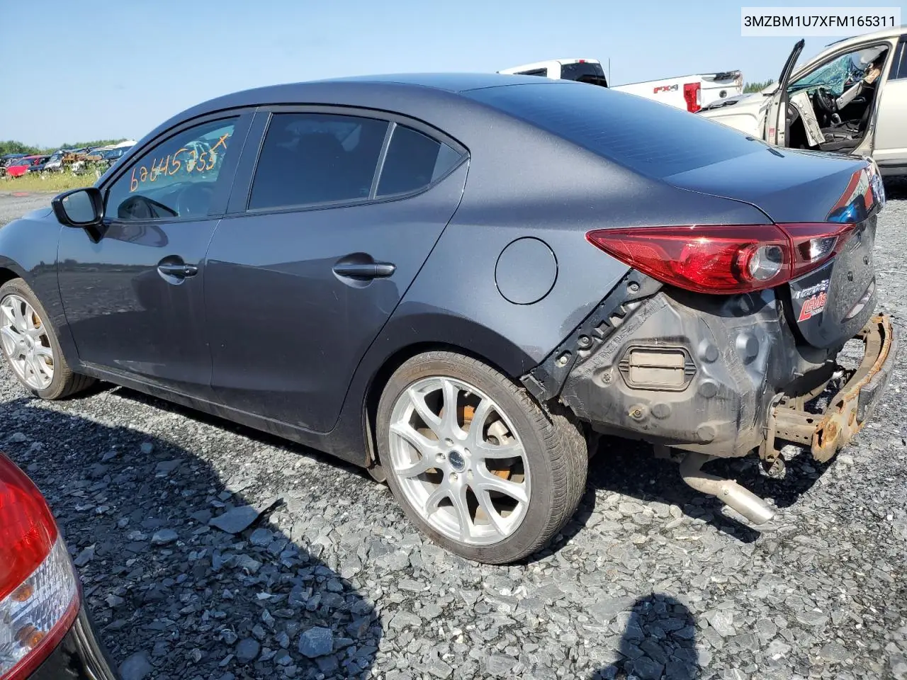 2015 Mazda 3 Sport VIN: 3MZBM1U7XFM165311 Lot: 62645255