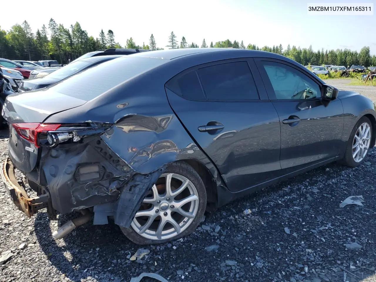 2015 Mazda 3 Sport VIN: 3MZBM1U7XFM165311 Lot: 62645255