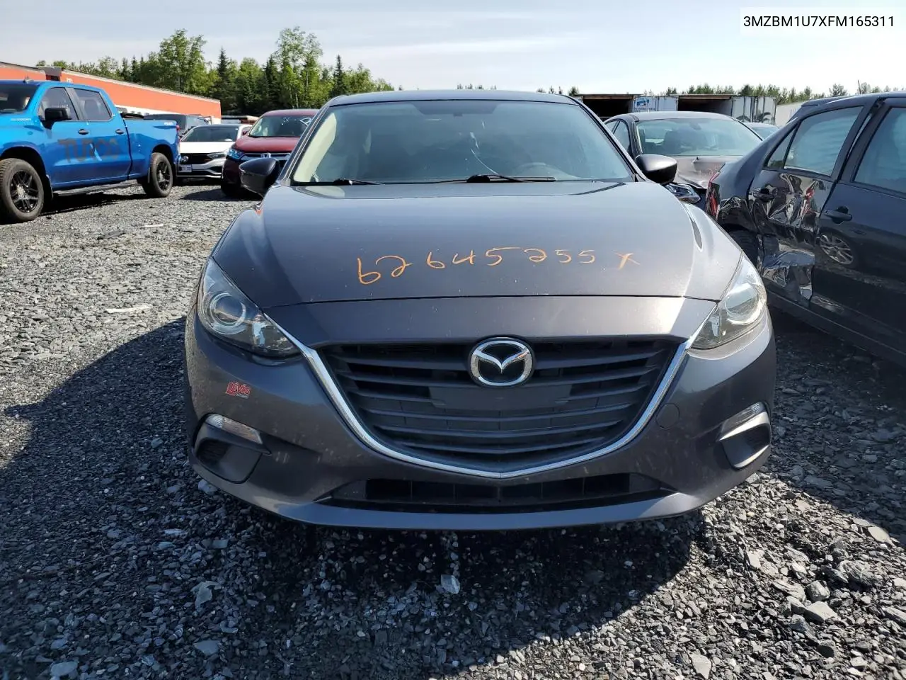 2015 Mazda 3 Sport VIN: 3MZBM1U7XFM165311 Lot: 62645255