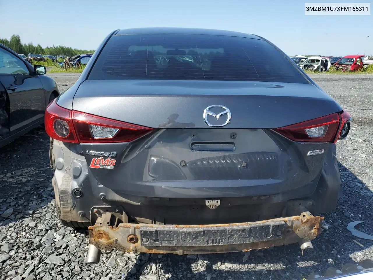 2015 Mazda 3 Sport VIN: 3MZBM1U7XFM165311 Lot: 62645255