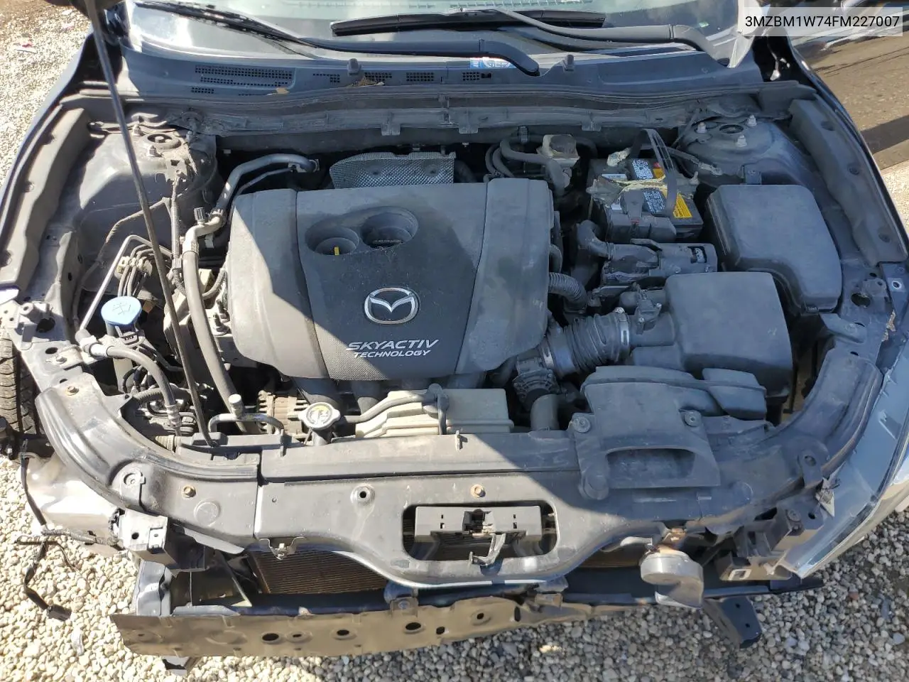 2015 Mazda 3 Grand Touring VIN: 3MZBM1W74FM227007 Lot: 62670375