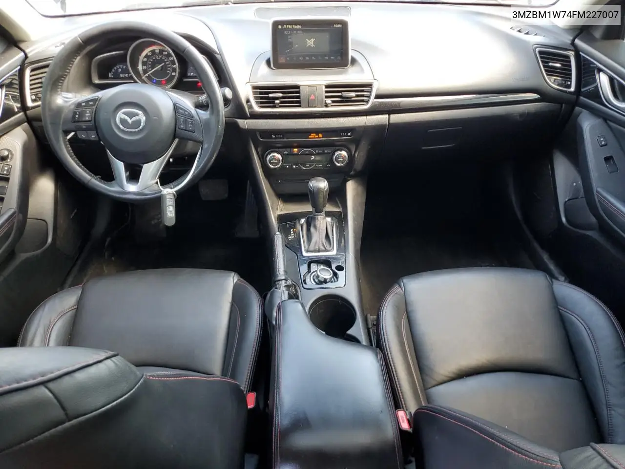 2015 Mazda 3 Grand Touring VIN: 3MZBM1W74FM227007 Lot: 62670375