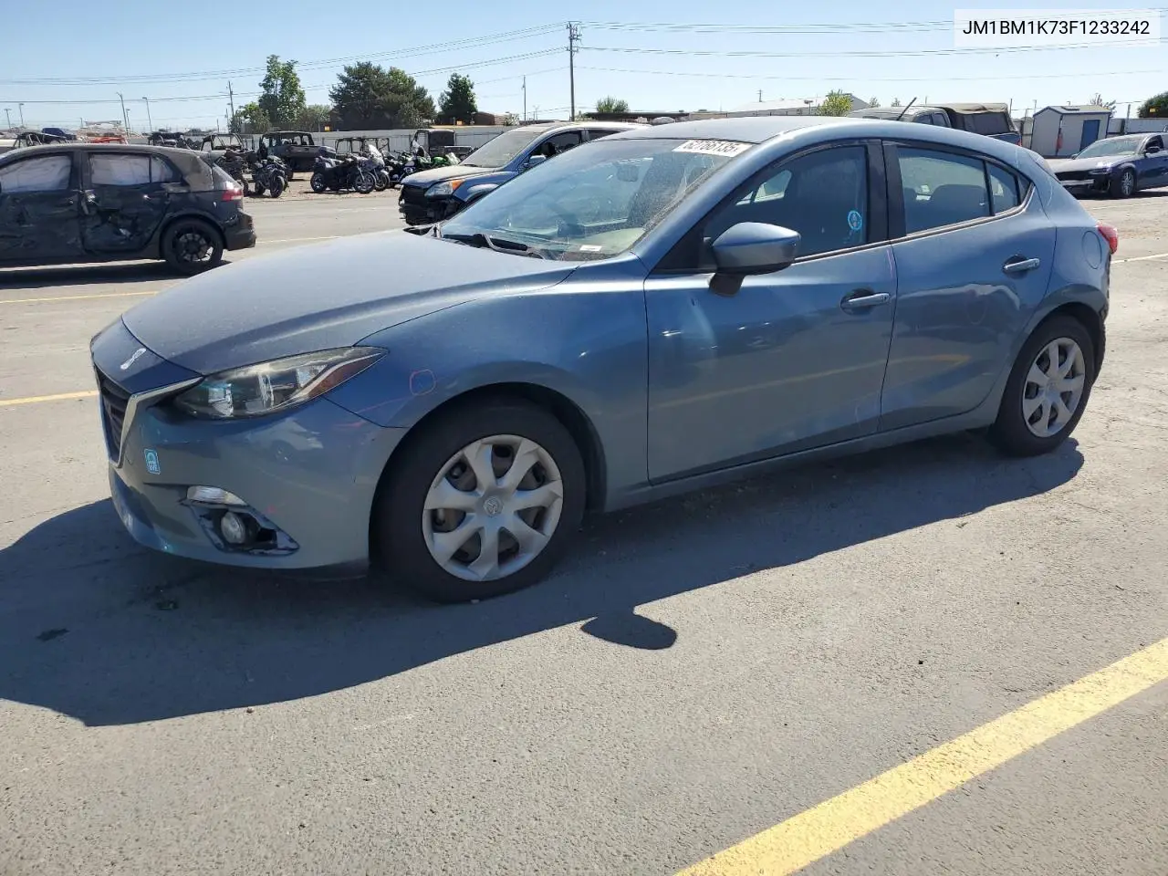 2015 Mazda 3 Sport VIN: JM1BM1K73F1233242 Lot: 62766135