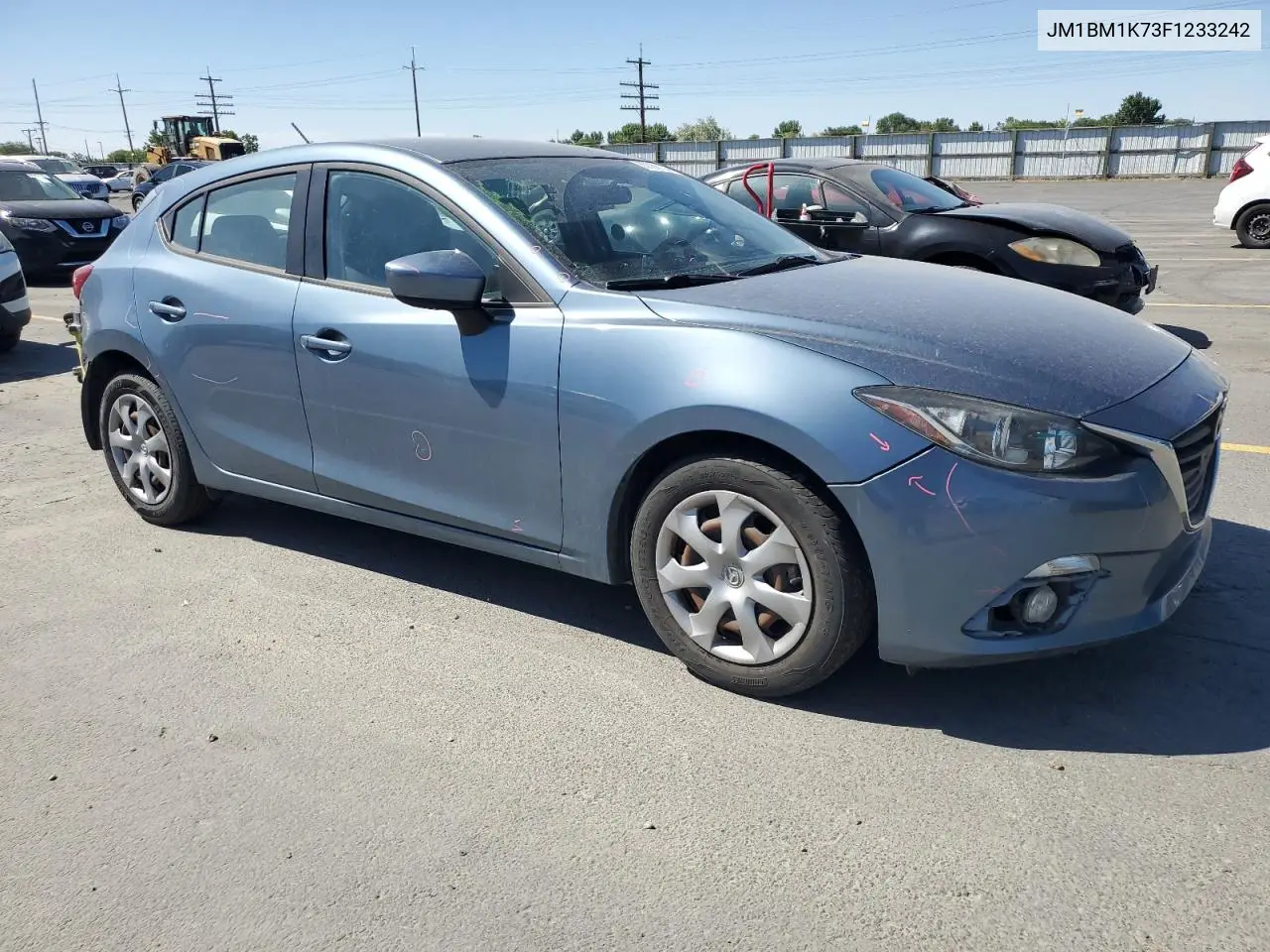 2015 Mazda 3 Sport VIN: JM1BM1K73F1233242 Lot: 62766135