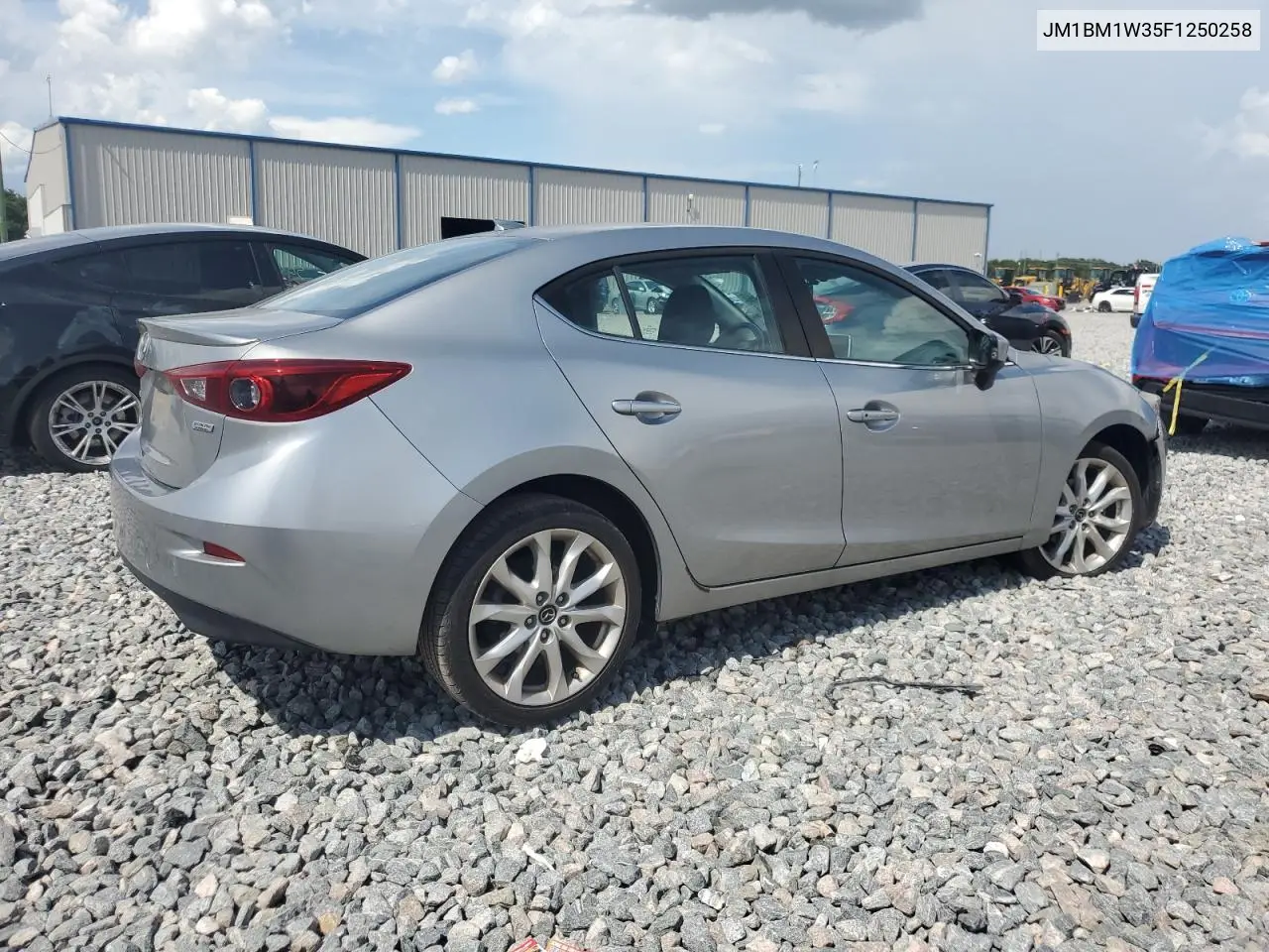2015 Mazda 3 Grand Touring VIN: JM1BM1W35F1250258 Lot: 62835905