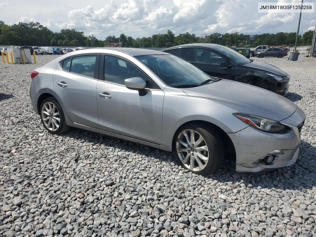 2015 Mazda 3 Grand Touring VIN: JM1BM1W35F1250258 Lot: 62835905