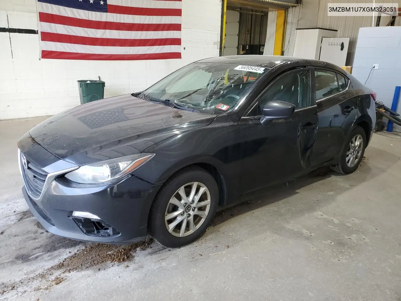 2016 Mazda 3 Sport VIN: 3MZBM1U7XGM323051 Lot: 56095445