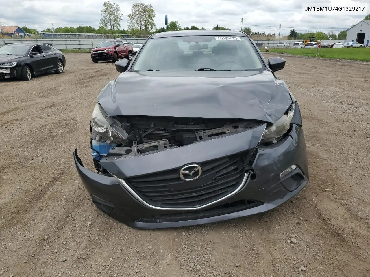 2016 Mazda 3 Sport VIN: JM1BM1U74G1329217 Lot: 56146525