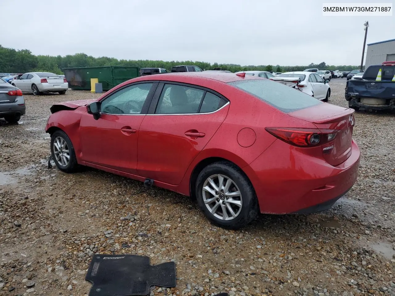 2016 Mazda 3 Touring VIN: 3MZBM1W73GM271887 Lot: 56525755