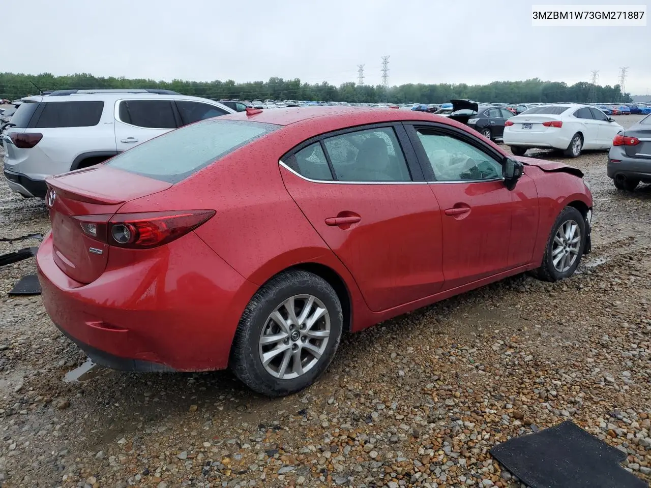 2016 Mazda 3 Touring VIN: 3MZBM1W73GM271887 Lot: 56525755