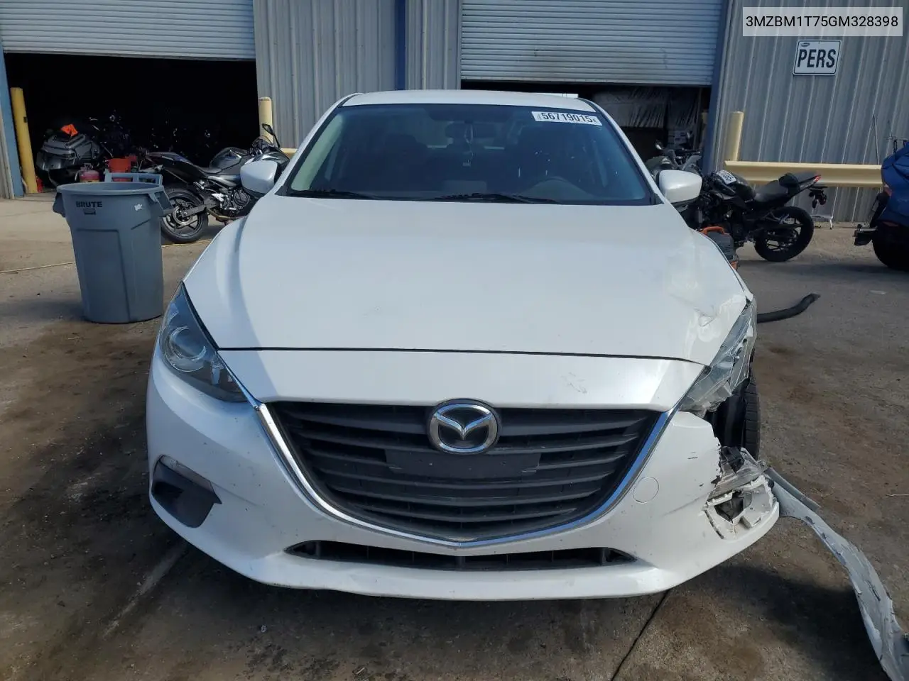 2016 Mazda 3 Sport VIN: 3MZBM1T75GM328398 Lot: 56719015