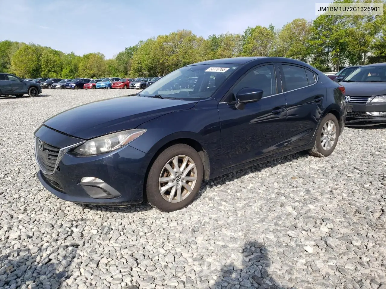 2016 Mazda 3 Sport VIN: JM1BM1U72G1326901 Lot: 56770195