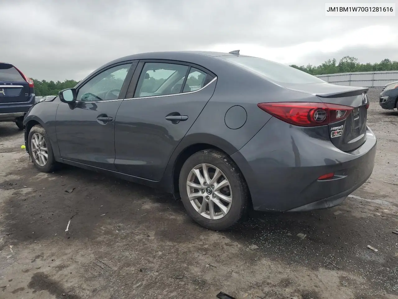 2016 Mazda 3 Touring VIN: JM1BM1W70G1281616 Lot: 56820715