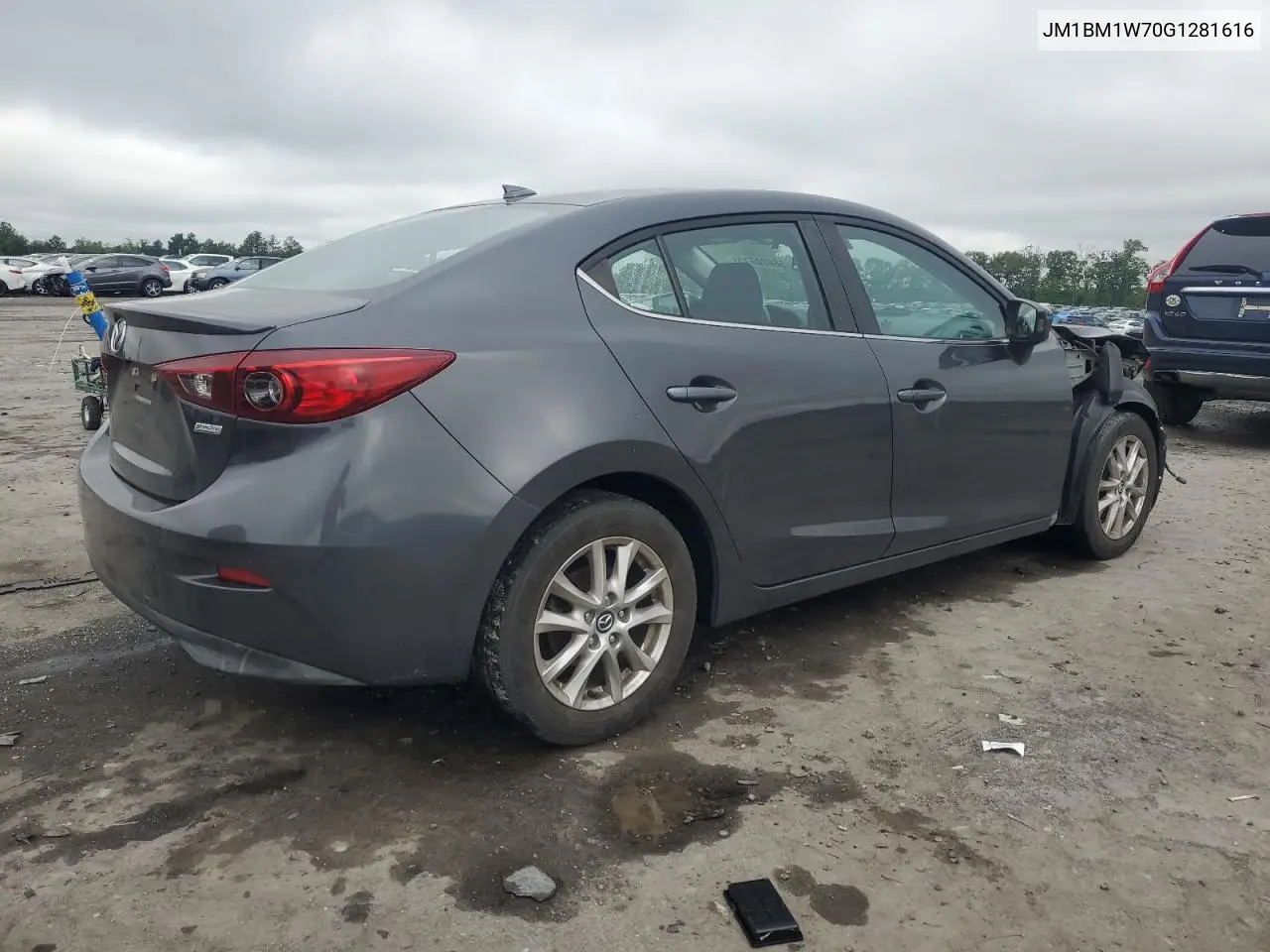 2016 Mazda 3 Touring VIN: JM1BM1W70G1281616 Lot: 56820715