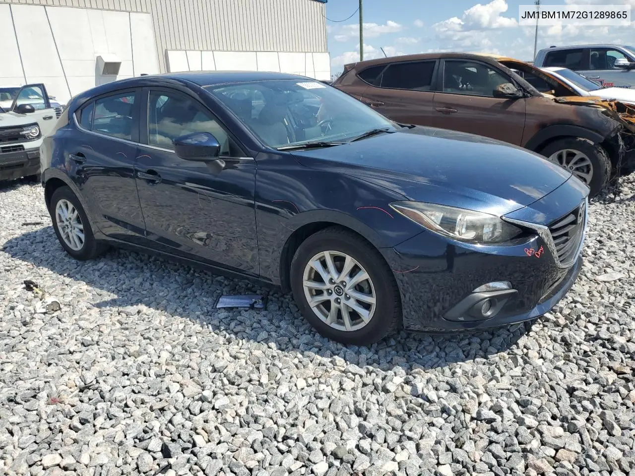 2016 Mazda 3 Touring VIN: JM1BM1M72G1289865 Lot: 56832355