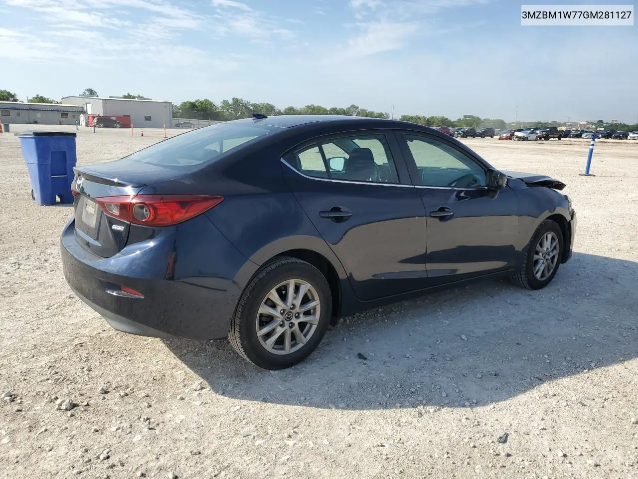 2016 Mazda 3 Touring VIN: 3MZBM1W77GM281127 Lot: 56937035