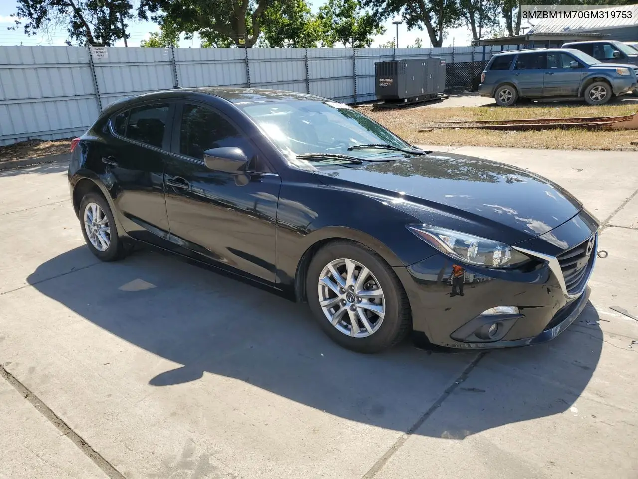 2016 Mazda 3 Touring VIN: 3MZBM1M70GM319753 Lot: 56988145