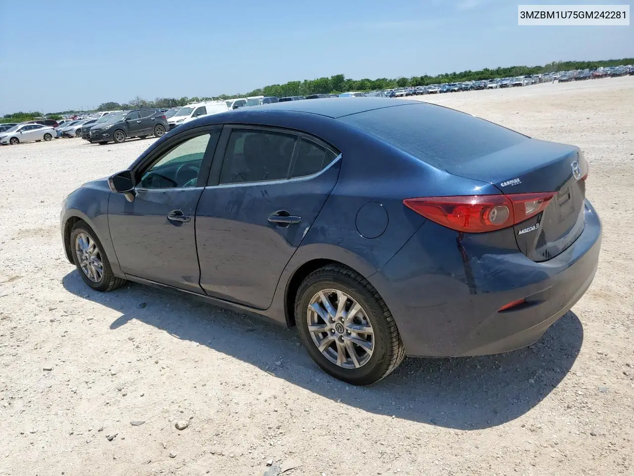 2016 Mazda 3 Sport VIN: 3MZBM1U75GM242281 Lot: 57139135
