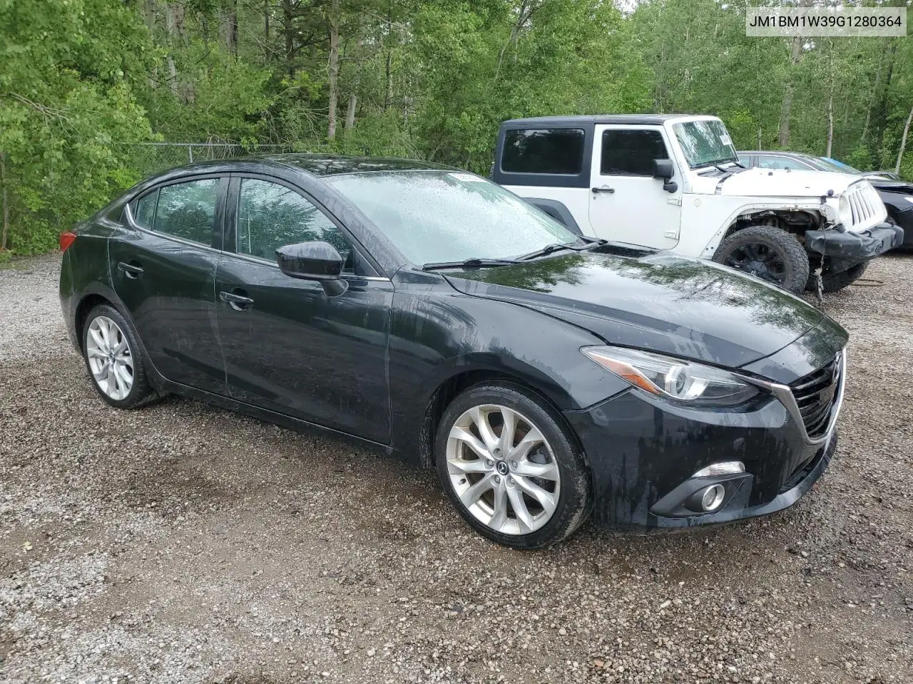 2016 Mazda 3 Touring VIN: JM1BM1W39G1280364 Lot: 58659355