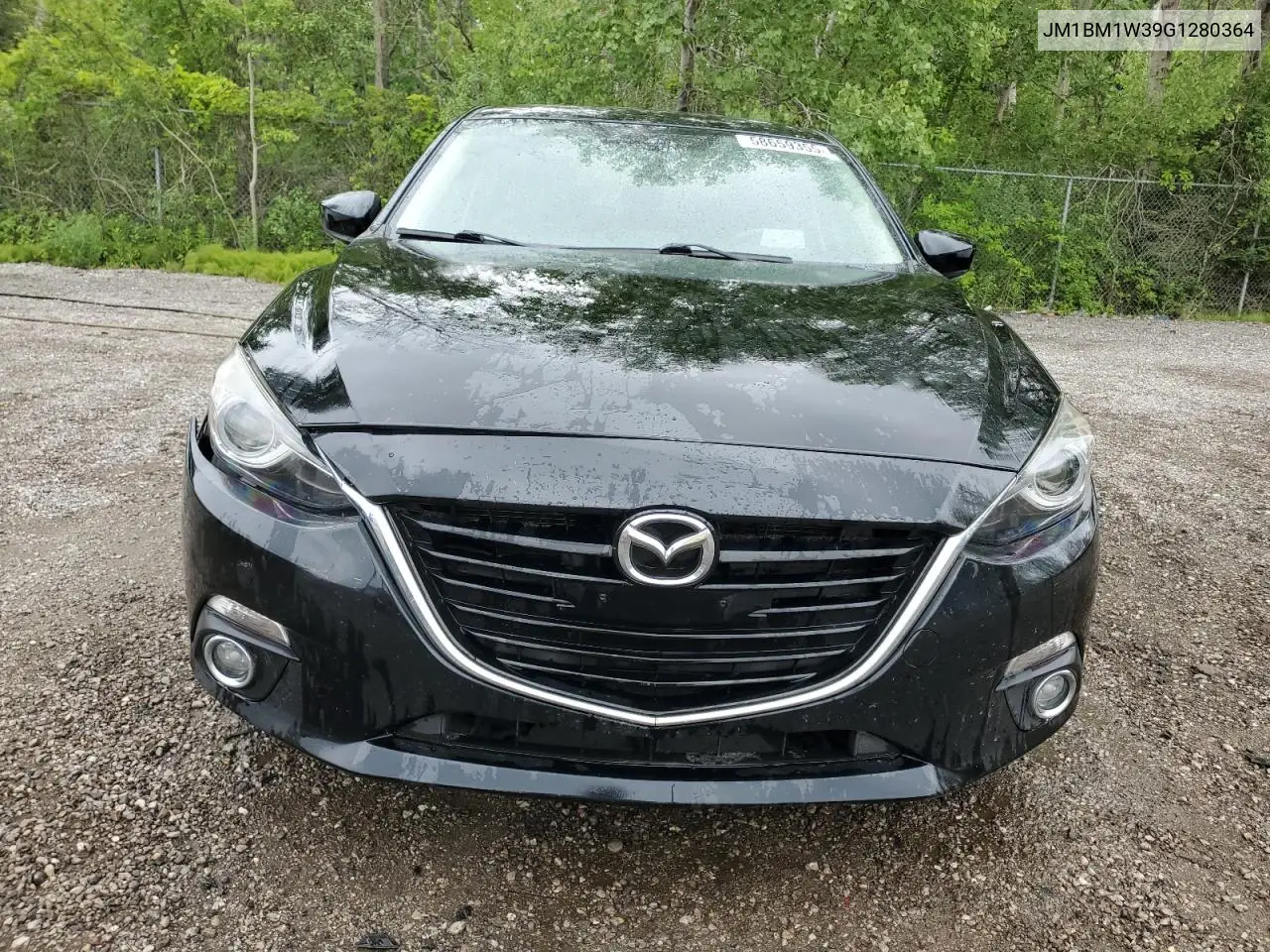2016 Mazda 3 Touring VIN: JM1BM1W39G1280364 Lot: 58659355