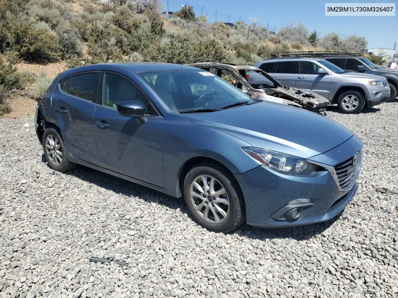 2016 Mazda 3 Touring VIN: 3MZBM1L73GM326407 Lot: 62534655