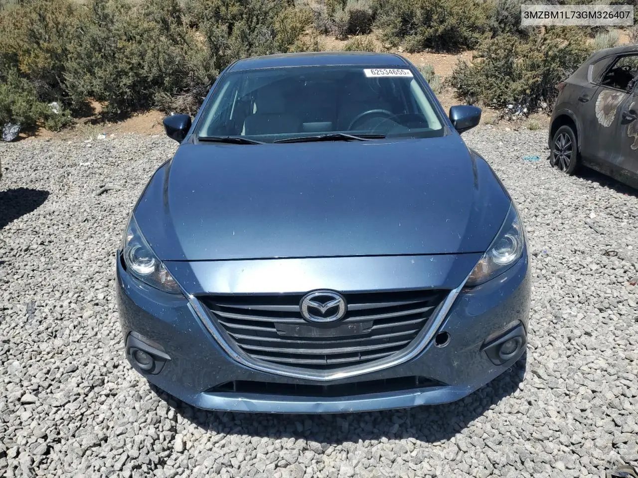 2016 Mazda 3 Touring VIN: 3MZBM1L73GM326407 Lot: 62534655