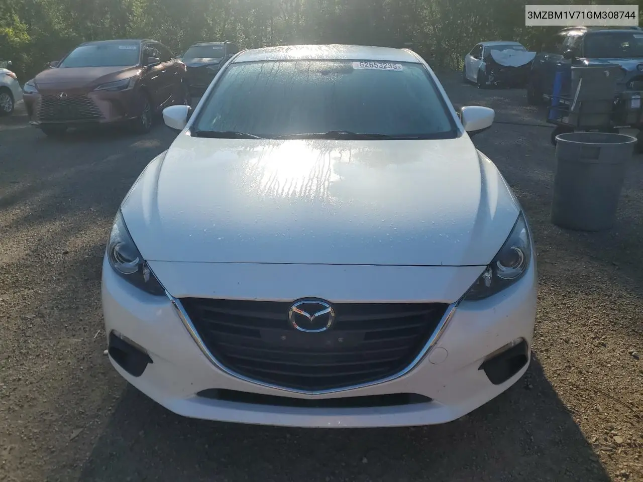 2016 Mazda 3 Touring VIN: 3MZBM1V71GM308744 Lot: 62653235
