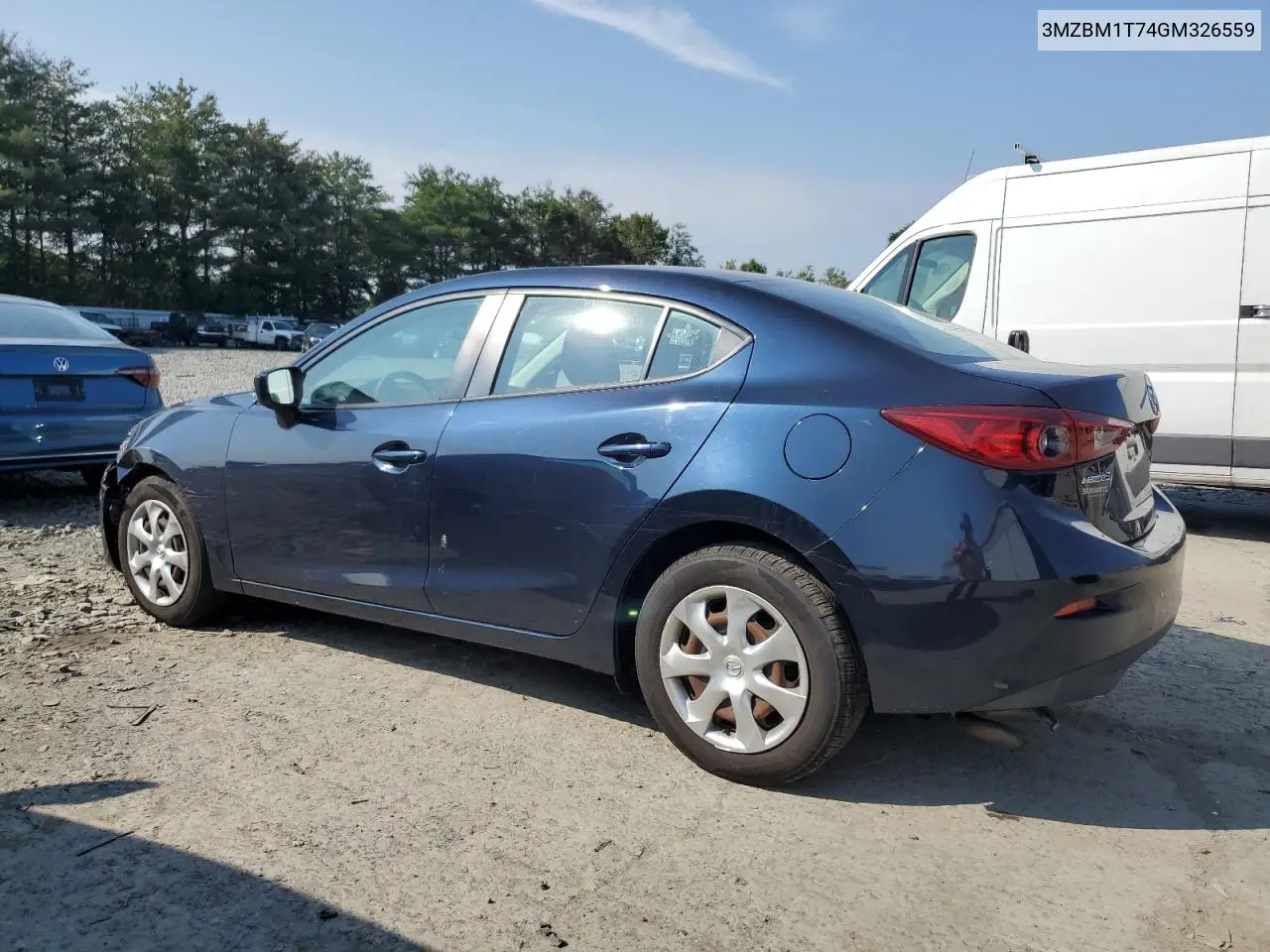 2016 Mazda 3 Sport VIN: 3MZBM1T74GM326559 Lot: 62702085