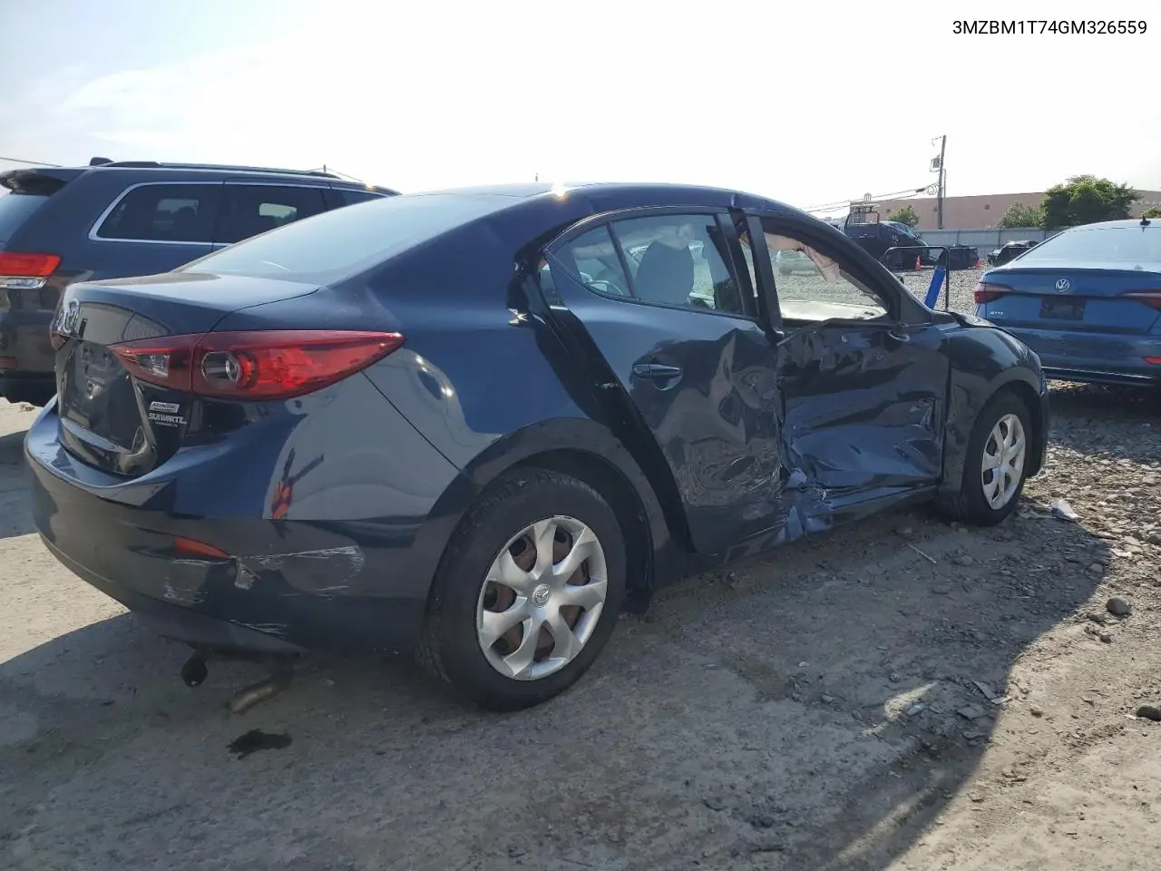 2016 Mazda 3 Sport VIN: 3MZBM1T74GM326559 Lot: 62702085