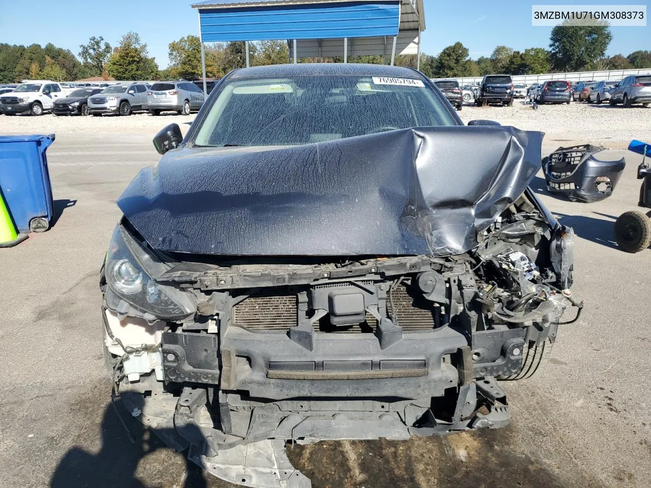 2016 Mazda 3 Sport VIN: 3MZBM1U71GM308373 Lot: 76905794