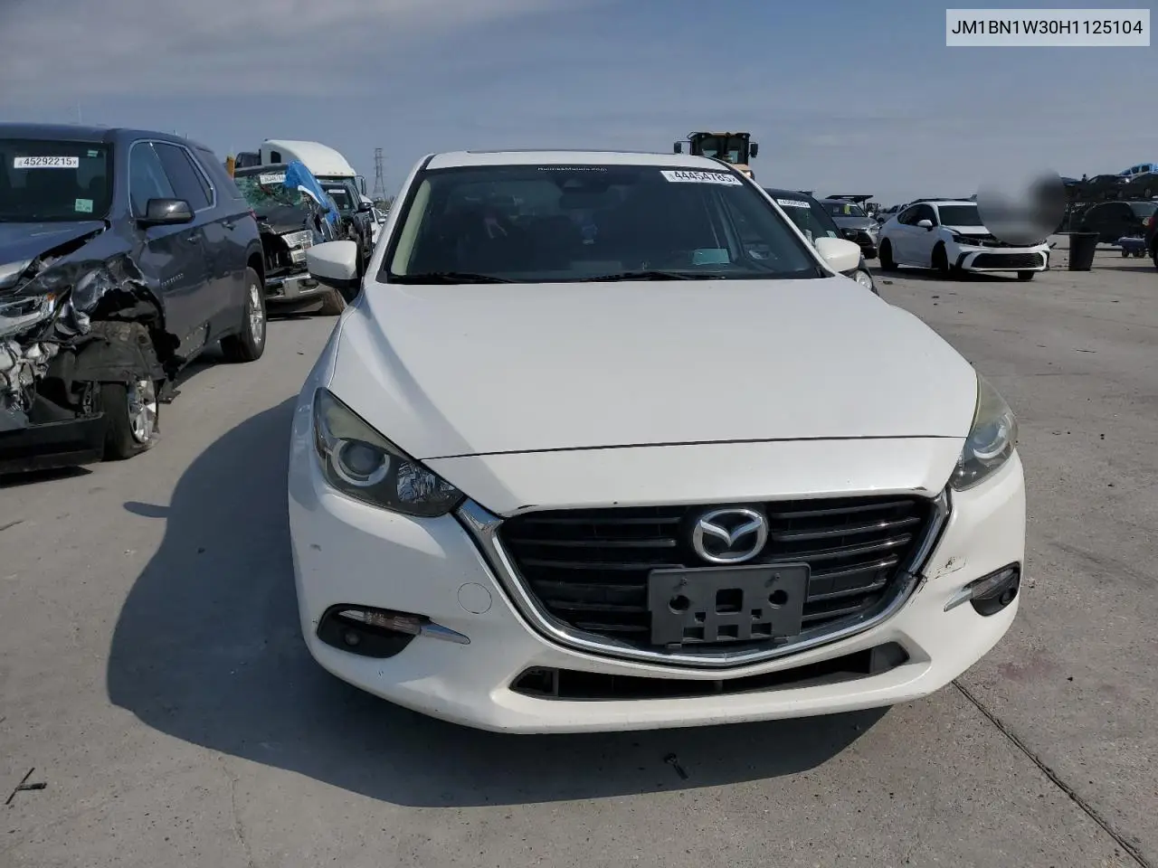 2017 Mazda 3 Grand Touring VIN: JM1BN1W30H1125104 Lot: 44454785
